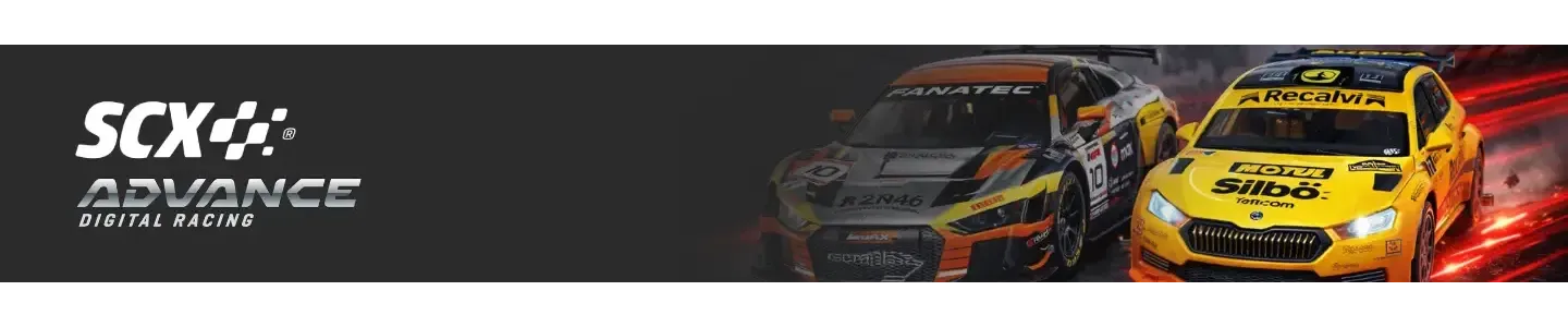 SCX Advance – Autos, Strecken und Zubehör